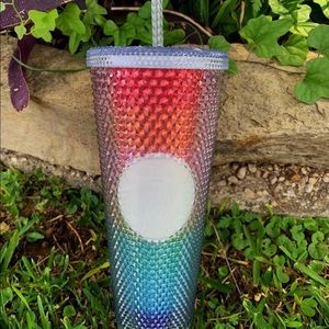 Starbucks Rainbow Studded Tumbler